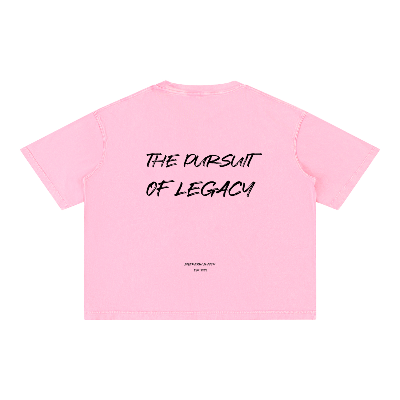 Mineral Wash Boxy Cotton T-Shirt