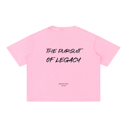 Mineral Wash Boxy Cotton T-Shirt