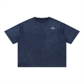 Mineral Wash Boxy Cotton T-Shirt