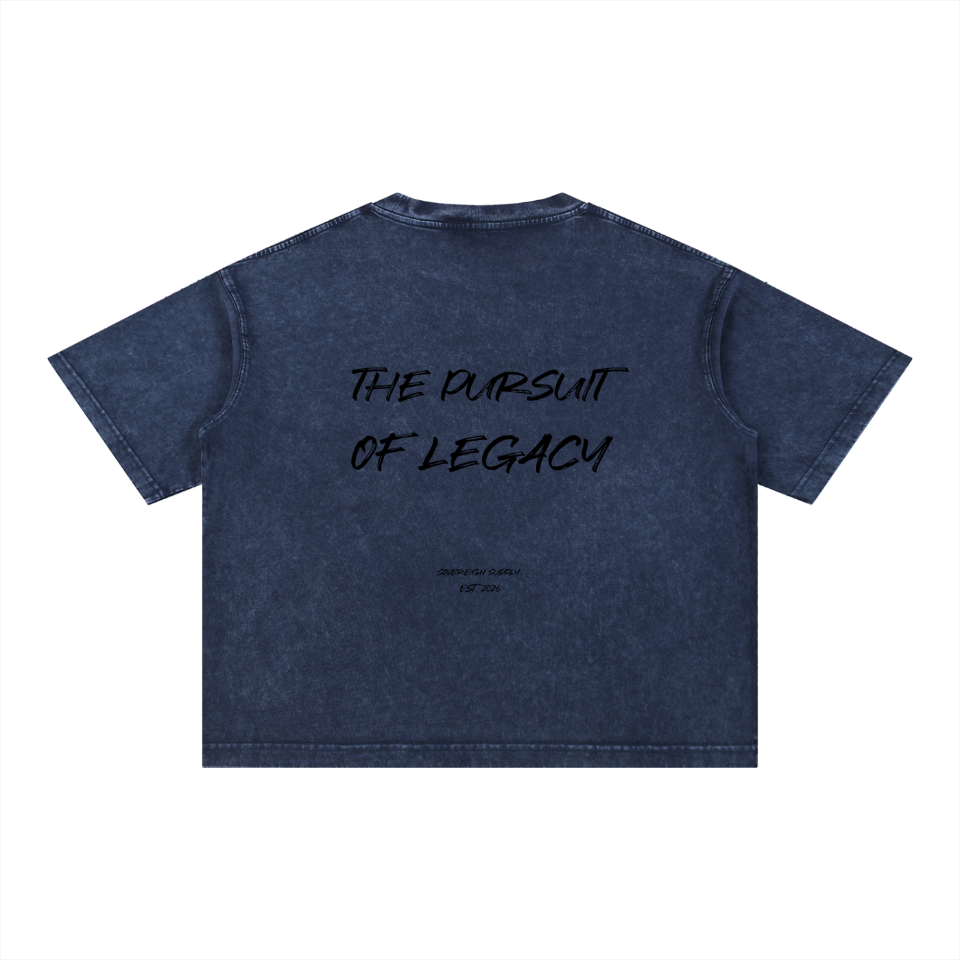 Mineral Wash Boxy Cotton T-Shirt